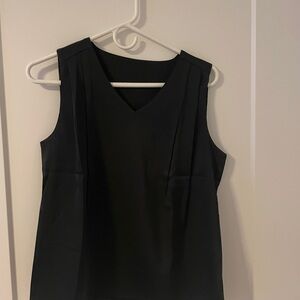 Chic Black Sleeveless Top